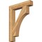 Ekena Millwork Westlake Block Rough Sawn Bracket, Western Red Cedar, 6"W x 36"D x 48"H BKT06X36X48WTL05RWR - alternate 1